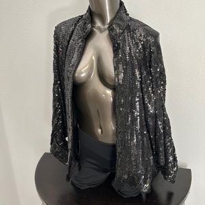 Vintage Silk/Rayon beaded Jacket